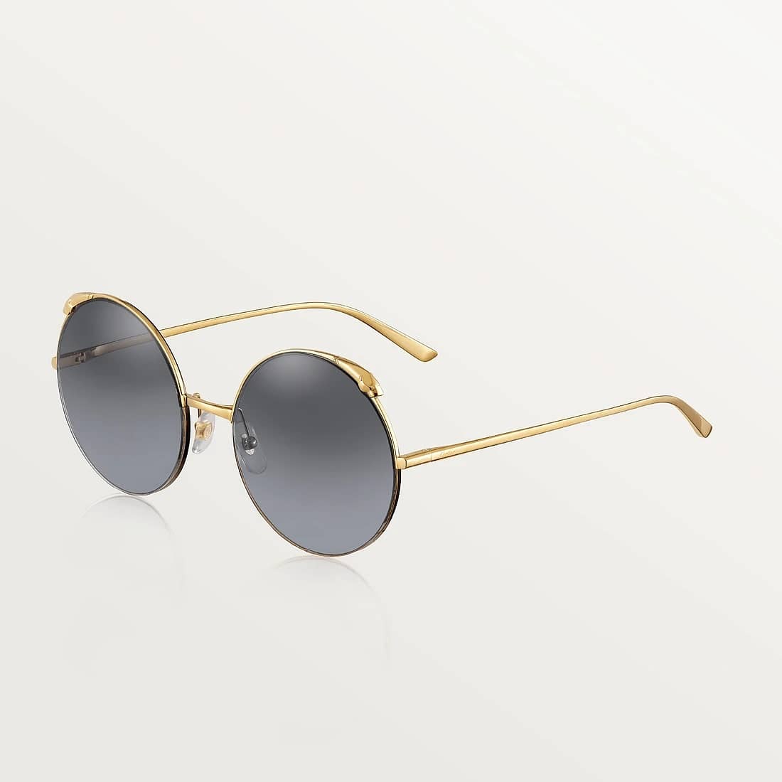 Cartier - Round - Metal Gold Champagne