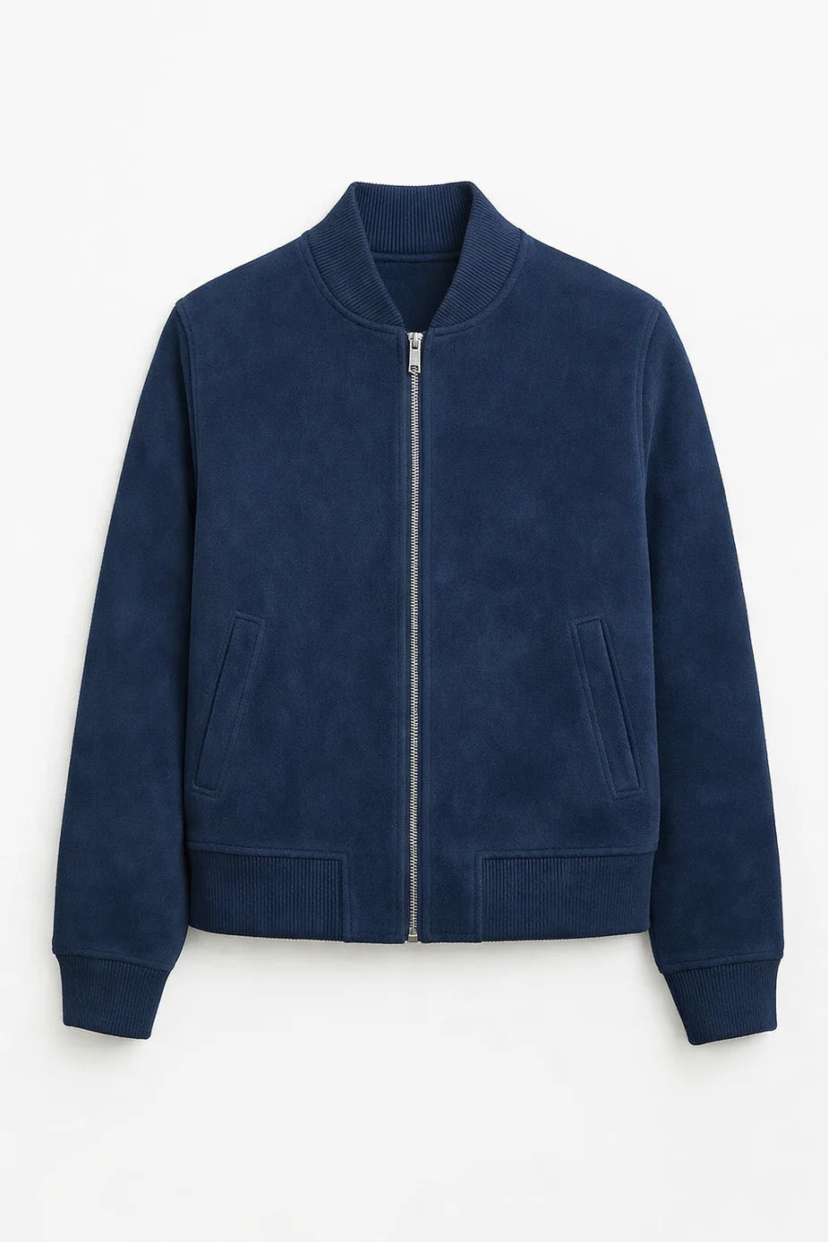 Blouson bomber essentiel avec fermeture éclair