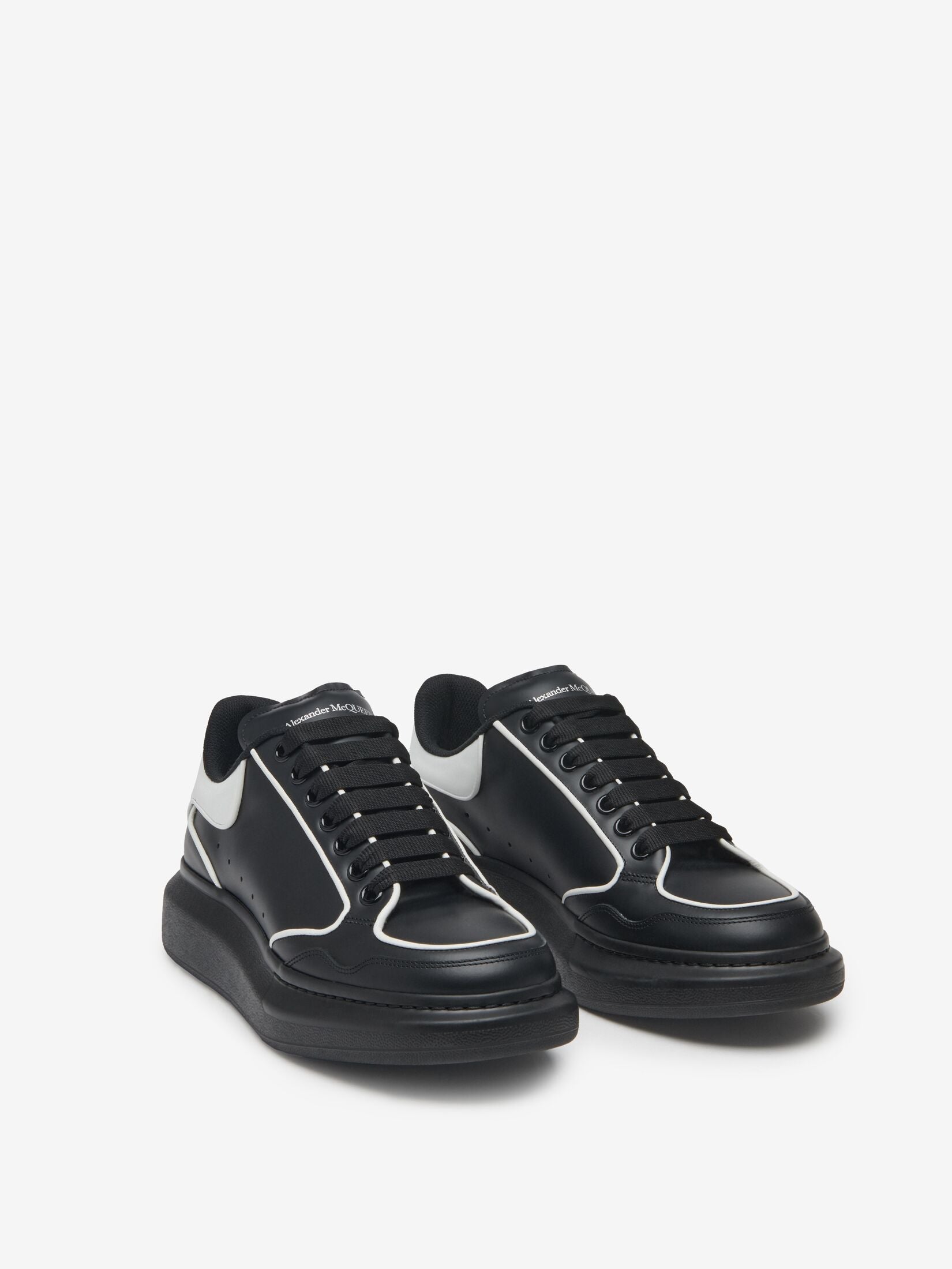 Sneakers Oversize pour Homme en Noir/blanc