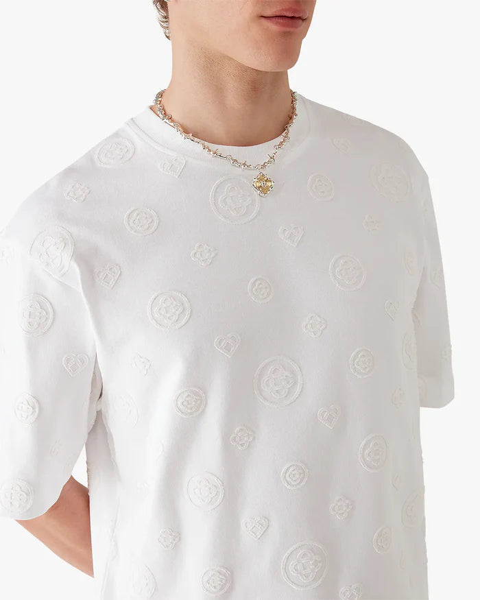 T‑shirt CASABLANCA  oversize à monogramme