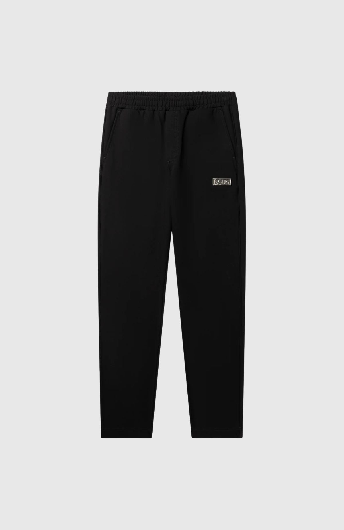 Louis Slim Panel Jogger Jet Black