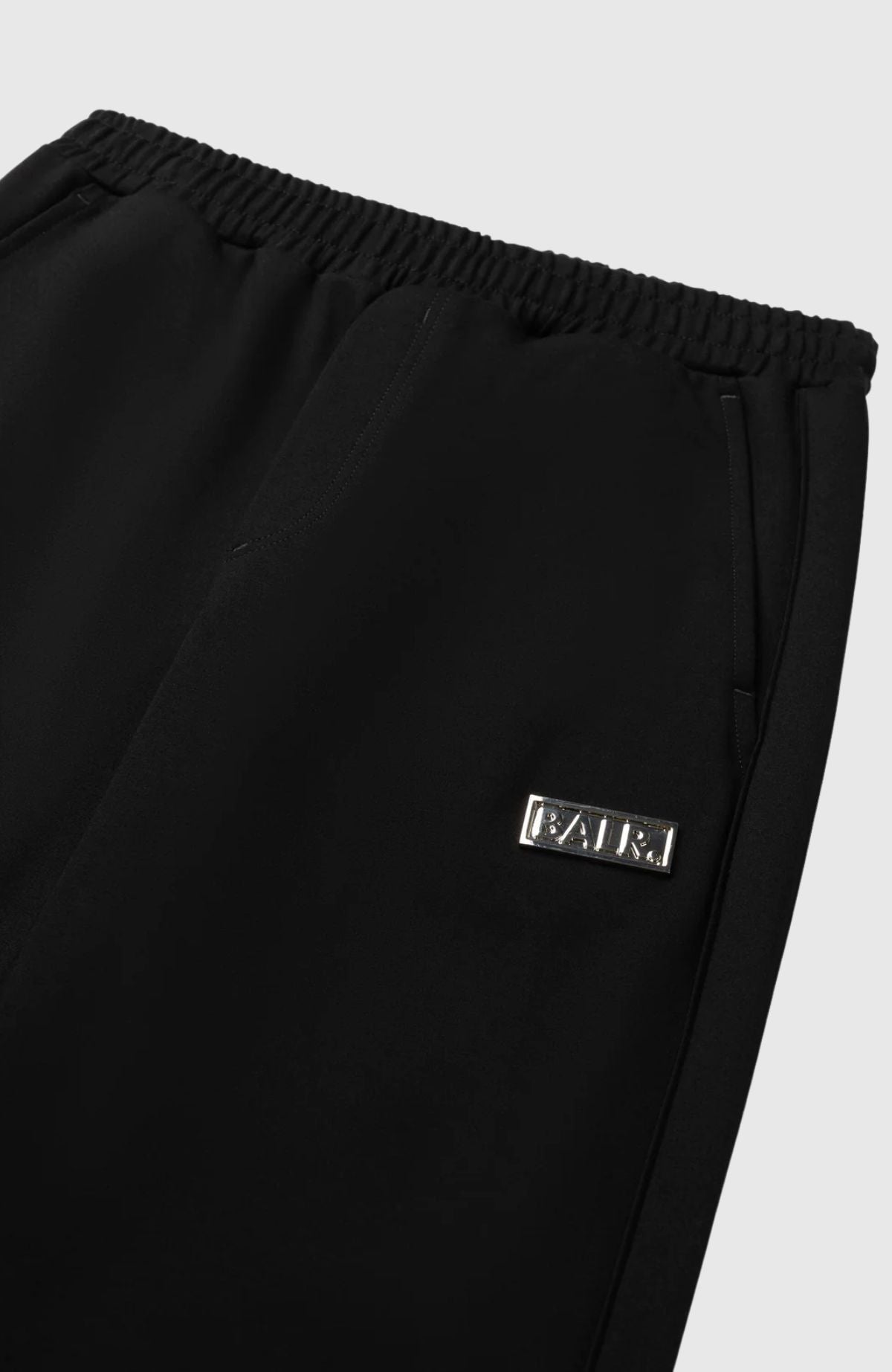 Louis Slim Panel Jogger Jet Black