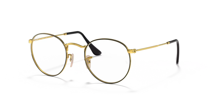 Lunettes Optiques RAYBAN ROUND RB3447V 2991 — Gold