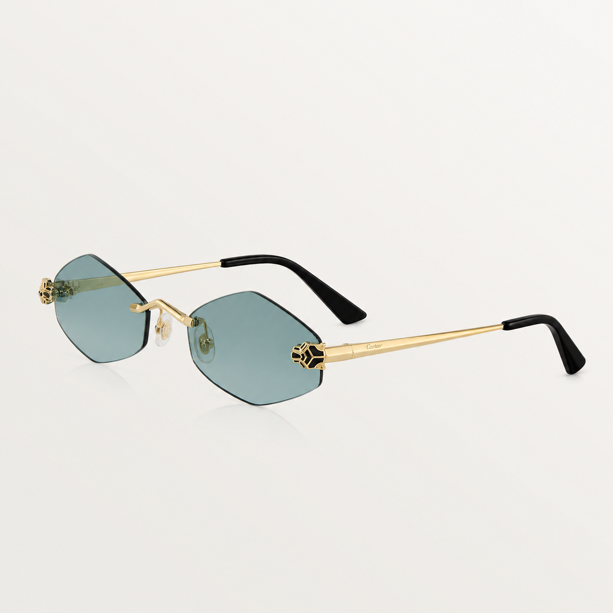 Lunettes Solaire Panthère de Cartier CT0433S-003  maison prado
