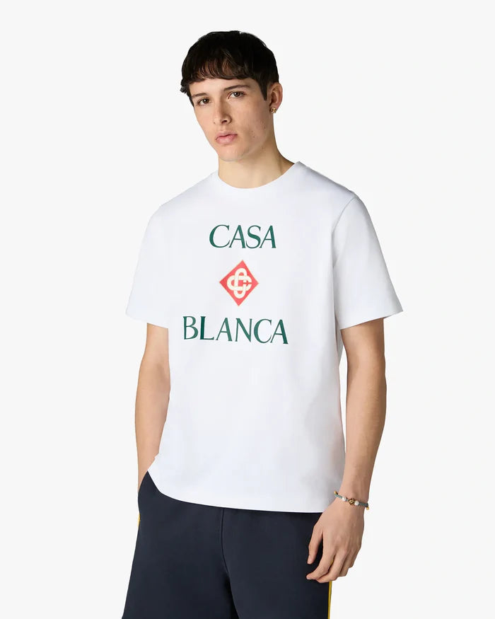 T‑shirt Casablanca à logo losange Casablanca