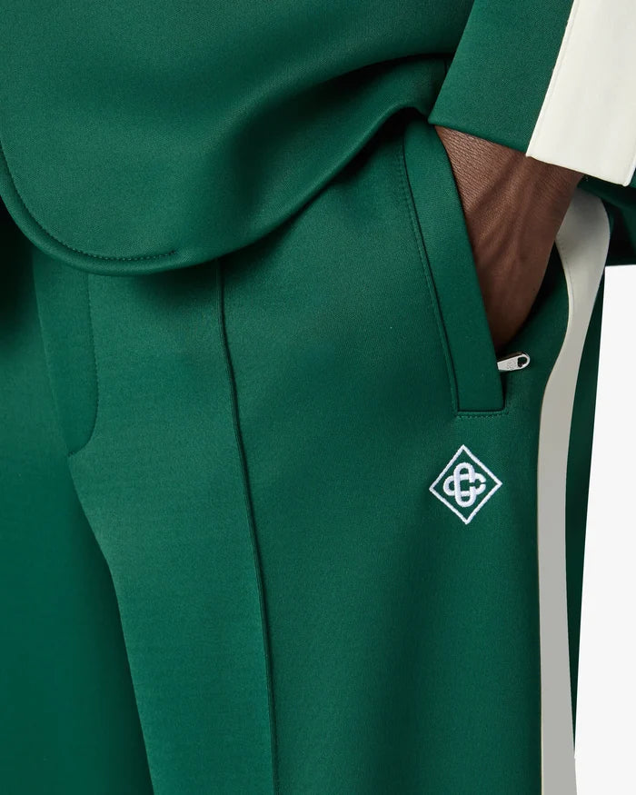 Pantalon Casablanca vert foncé style spotif