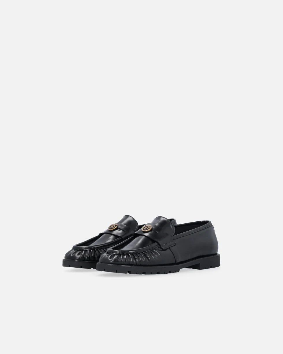 Mocassins PINKO avec plaquette à logo Love Birds