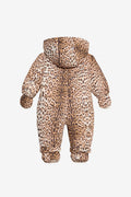 Combinaison matelassée léopard