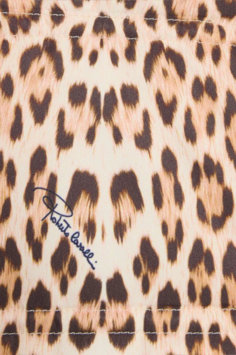 Combinaison matelassée léopard