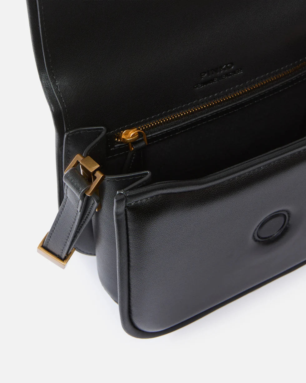 Sac moyen à épaule Love Bag Box en cuir nappa