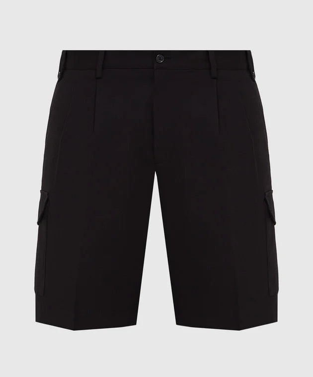 Short à poches plaquées