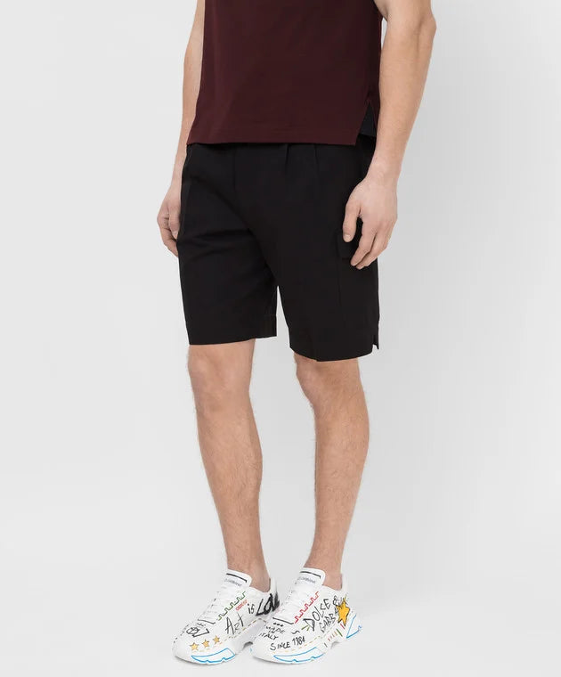 Short à poches plaquées