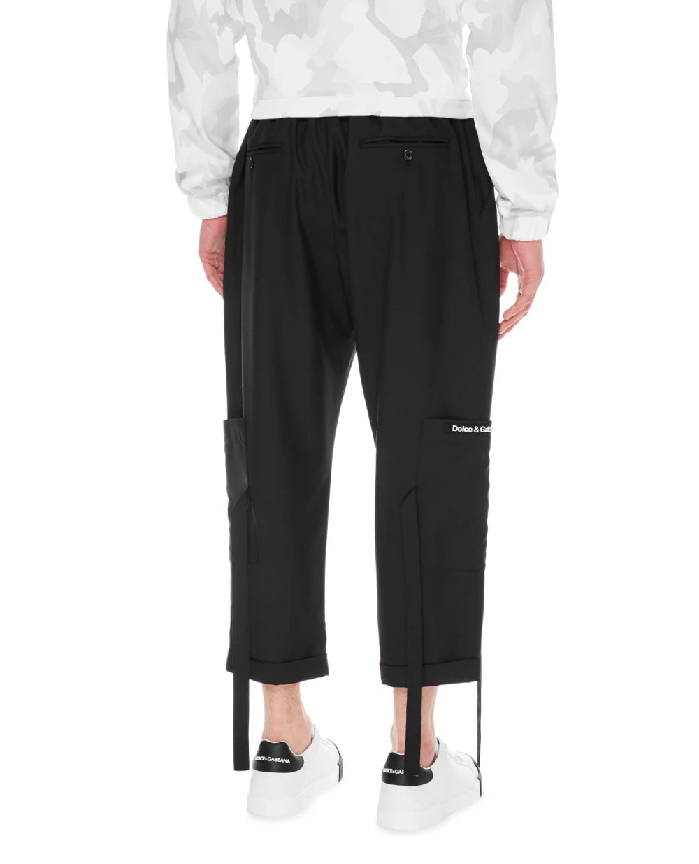 Pantalon court pour homme Dolce & Gabbana en polyester