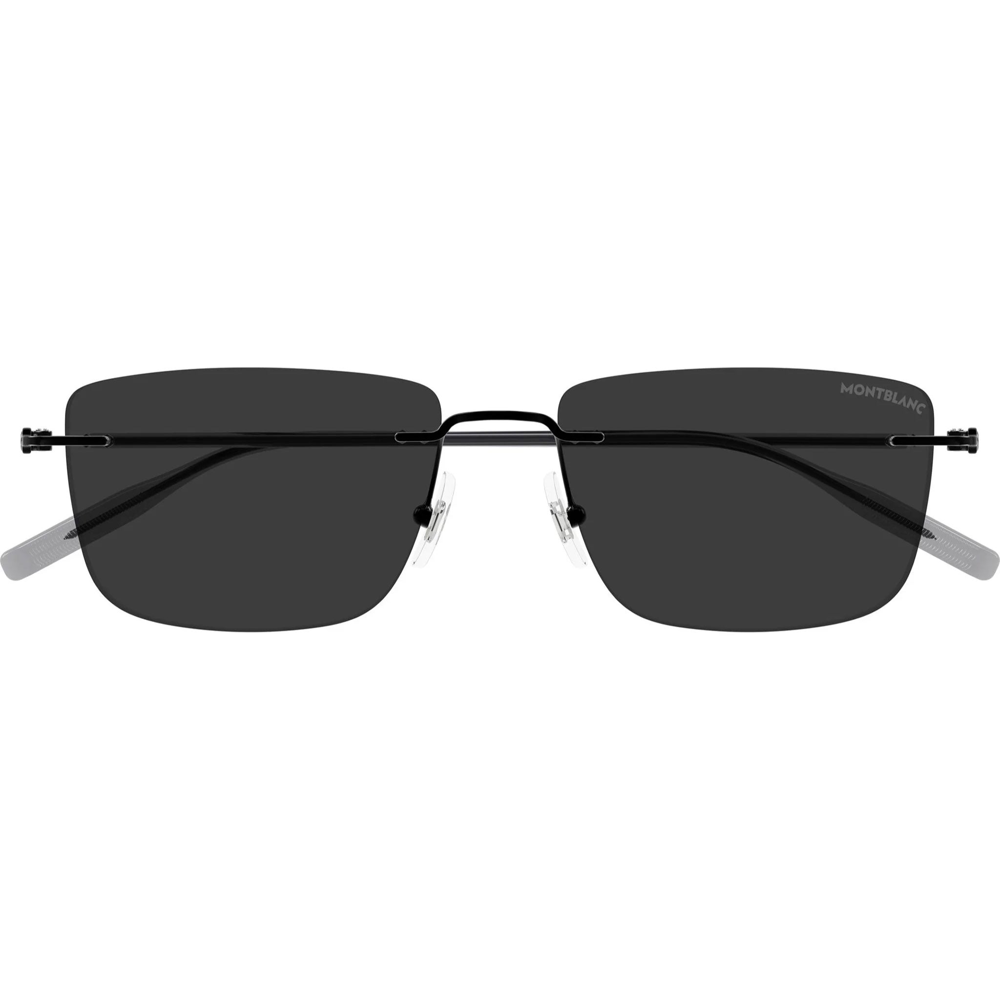 Lunette Solaire montblanc percée noir
