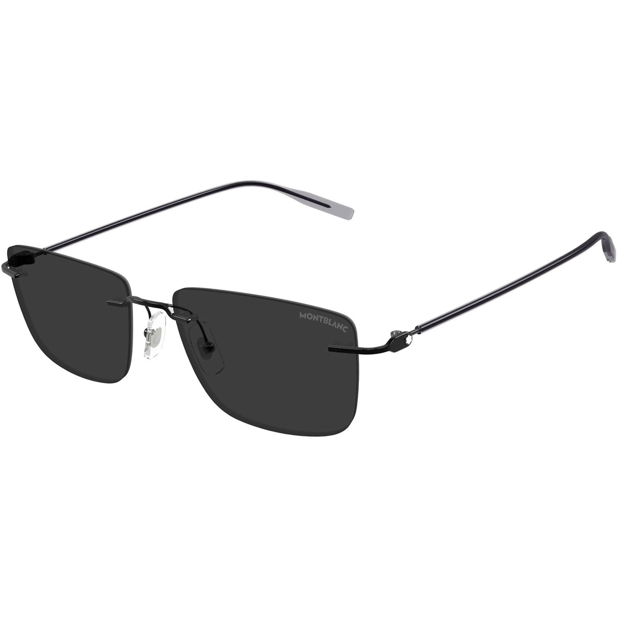 Lunette Solaire montblanc percée noir