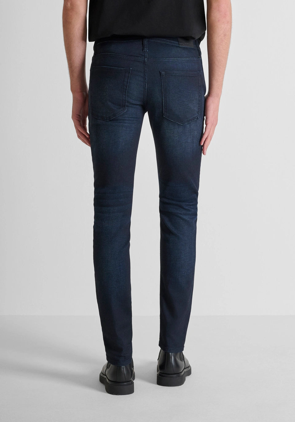 JEAN « OZZY » TAPERED FIT EN DENIM BLEU EFFET VINTAGE