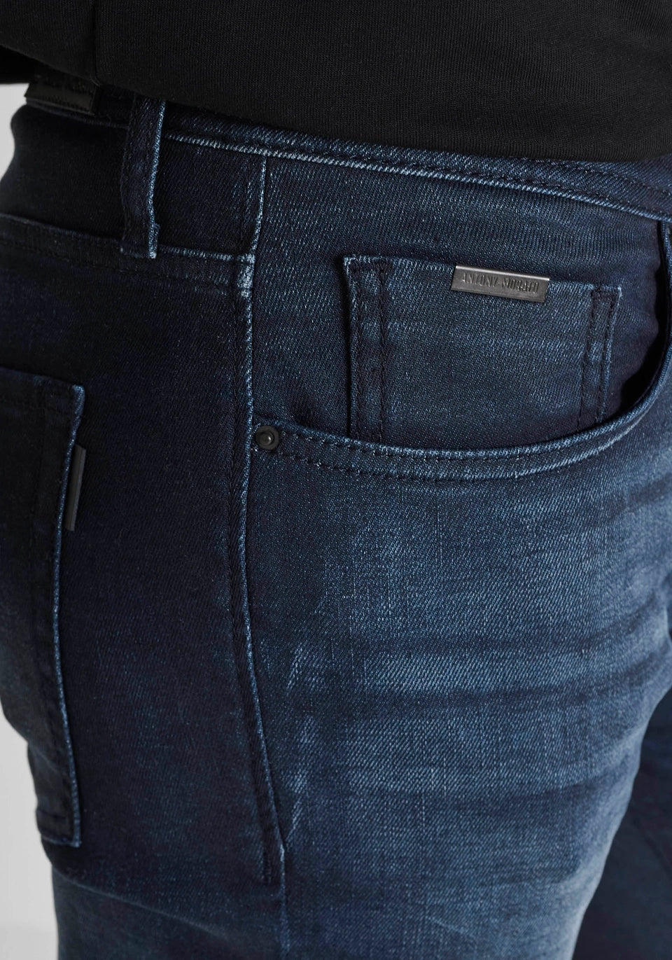 JEAN « OZZY » TAPERED FIT EN DENIM BLEU EFFET VINTAGE