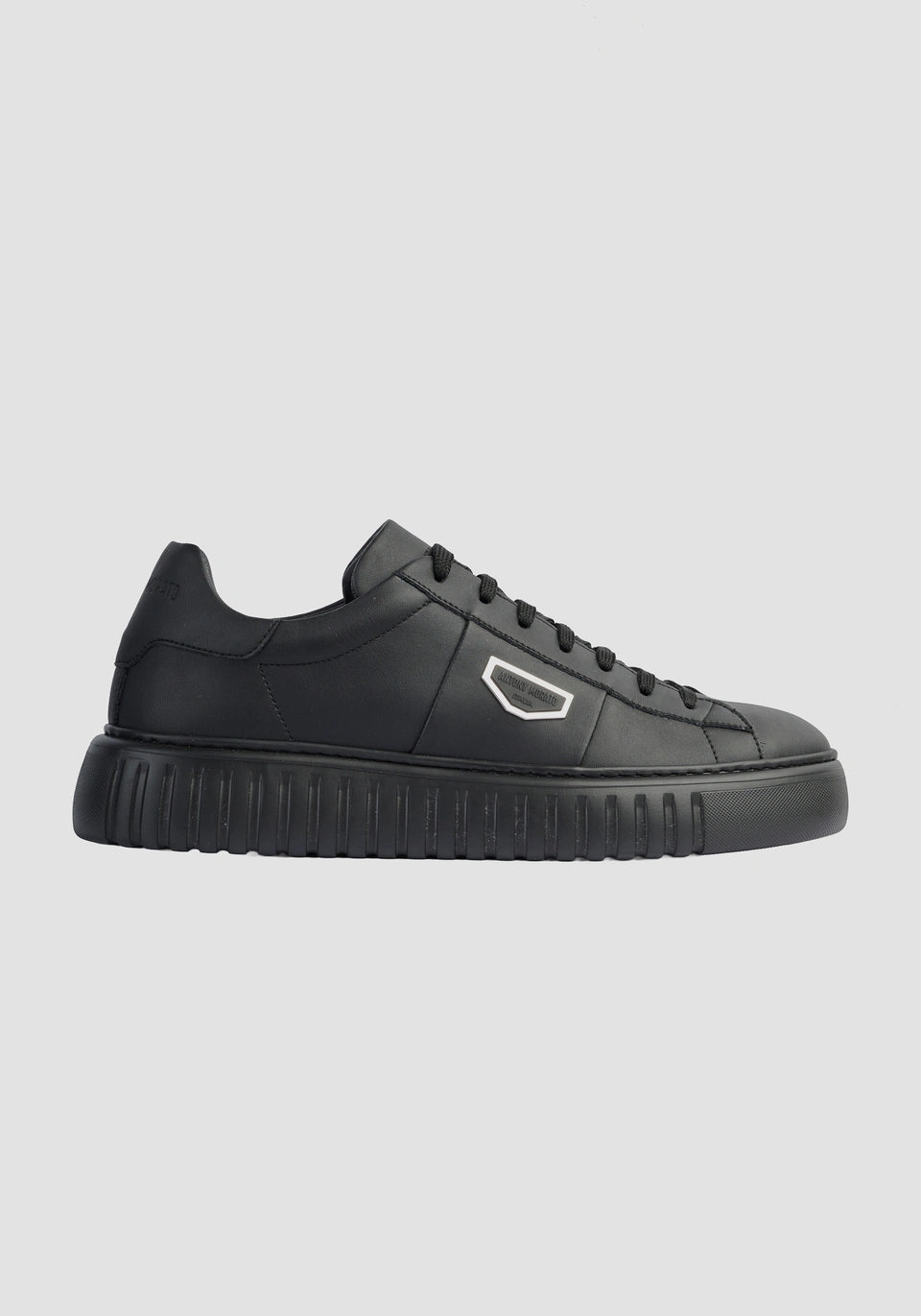 SNEAKER METAL « HOLT » EN CUIR