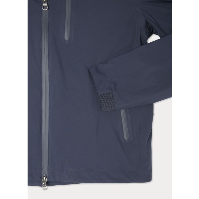 Hackett London Tech Softshell Jacket in Navy