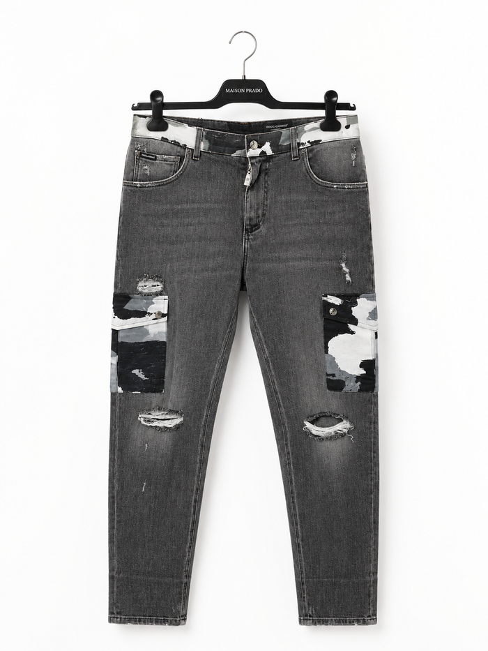 PANTALONS EN JEAN DOCLE GABBANA