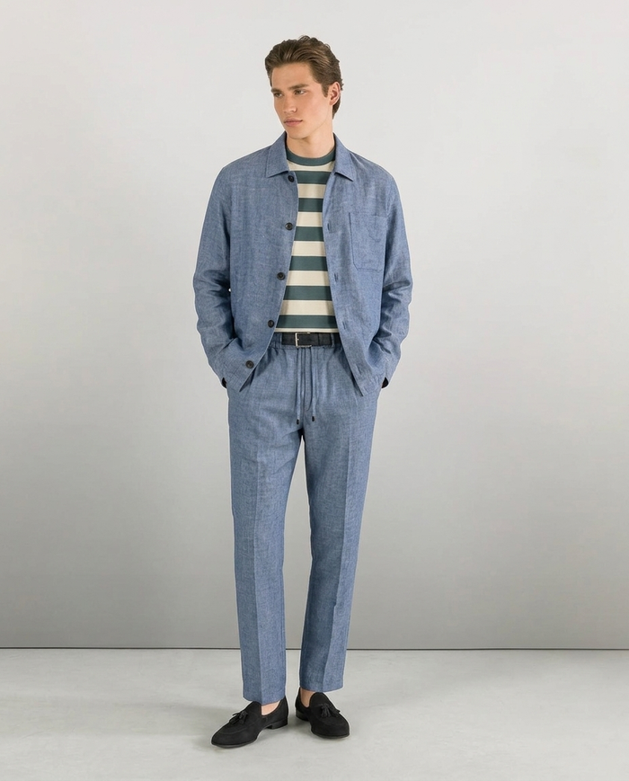 Pantalon CRUNA En laine MITTE 1712 · 614
