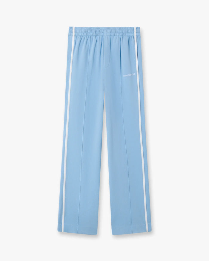 Pantalons Casablanca Paris Pantalon casablanca de survêtement en piqué bleu clair