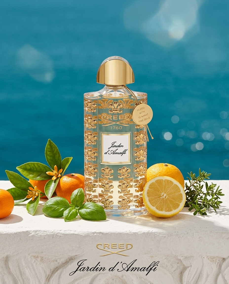 Parfums Creed jardin d'amalfi maison prado de luxe
