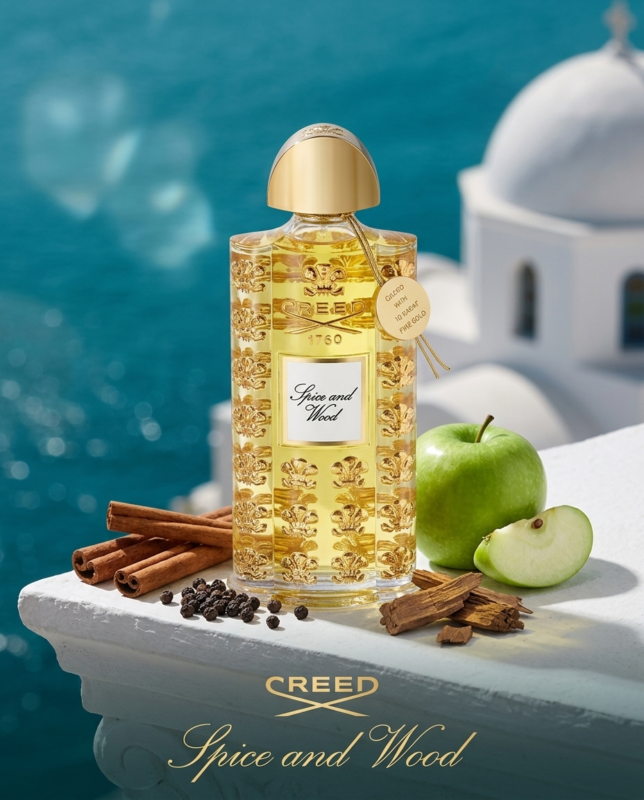 Parfums Creed spice and wood maison prado de luxe