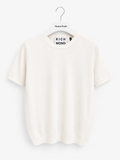 SWEATER RICHMOND MALDI(CREW NECK) BLANC