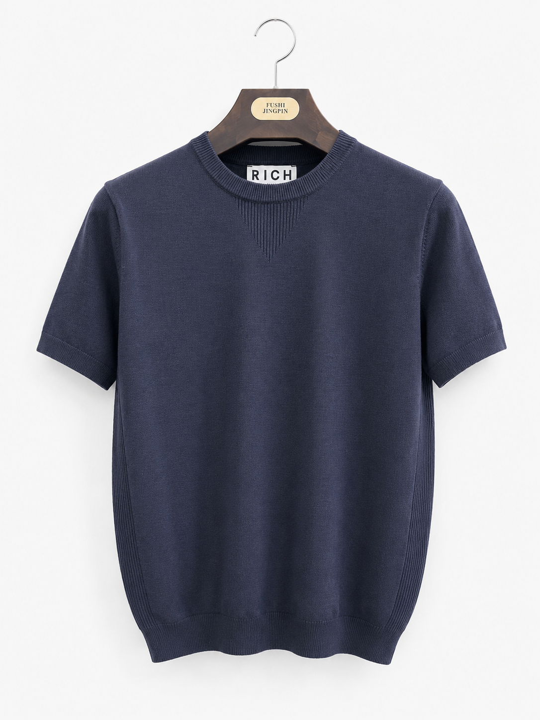 SWEATER RICHMOND MALDI(CREW NECK) BLUE