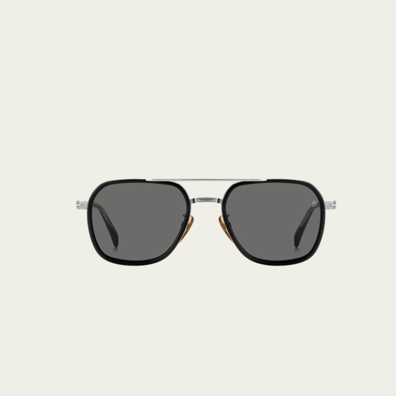 Lunettes de Soleil David Beckham DB 1161/S - BLACK RUTHENIUM - GREY POLARIZED