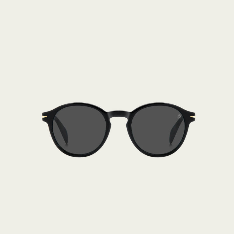Lunettes de Soleil David Beckham DB 1178/S - STRIPED BLACK BEIGE - GREY ANTIREFLEX