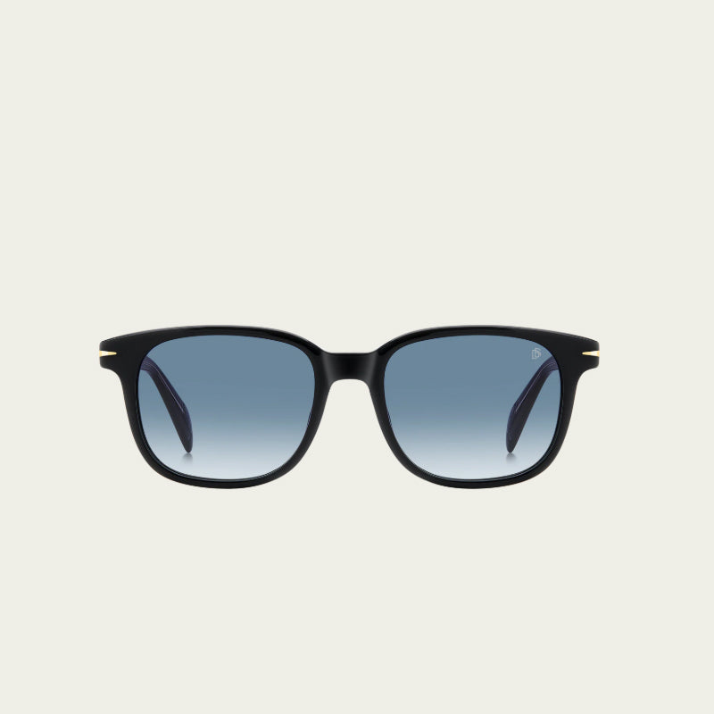 Lunettes de Vue David Beckham DB 1177/S - BLACK - DK BLUE SHADED