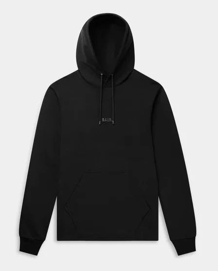 Q-SERIES REGULAR FIT HOODIE JET BLACK