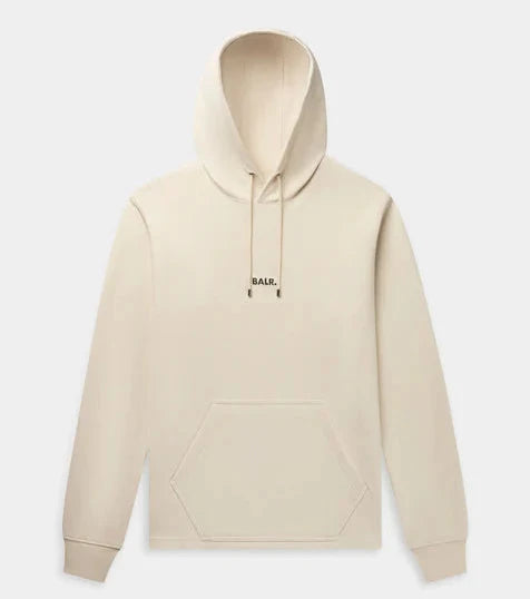 Q-Series Regular Fit Hoodie White Swan