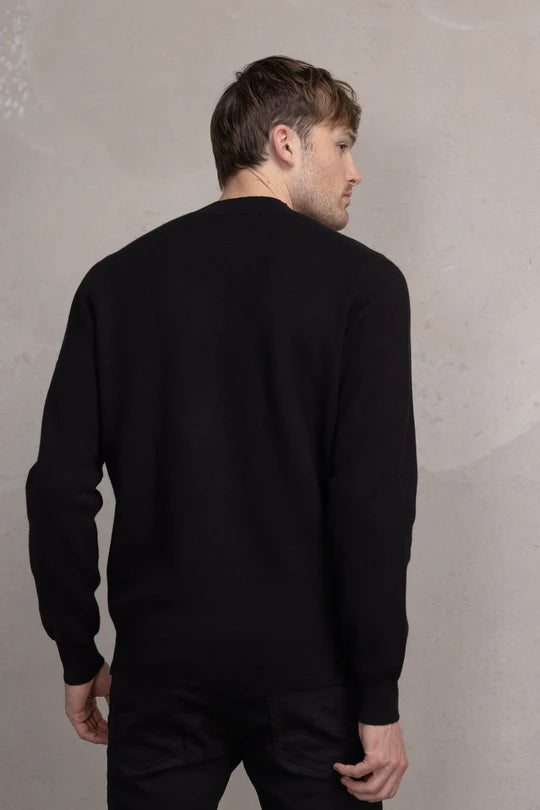 Finn Regular Jumper Jet Black