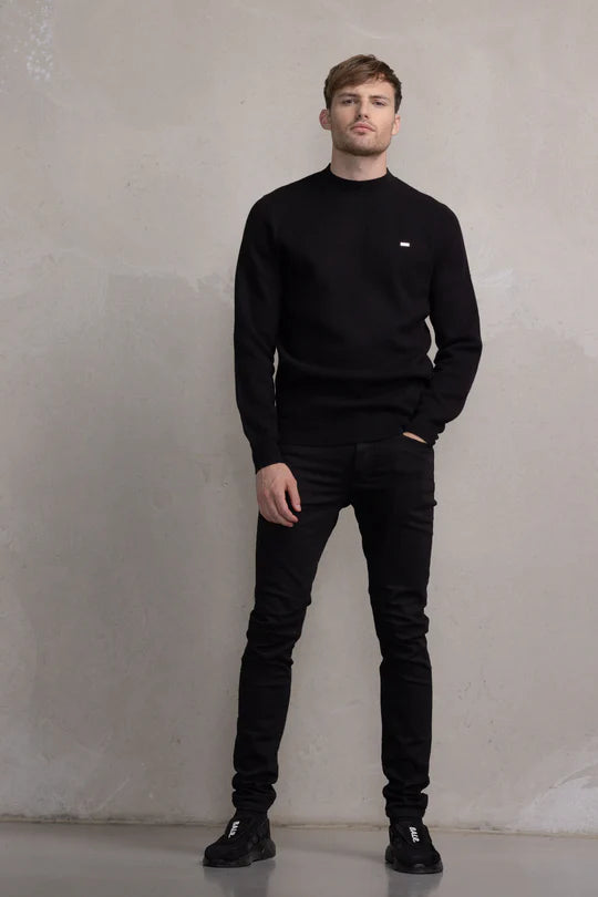 Finn Regular Jumper Jet Black