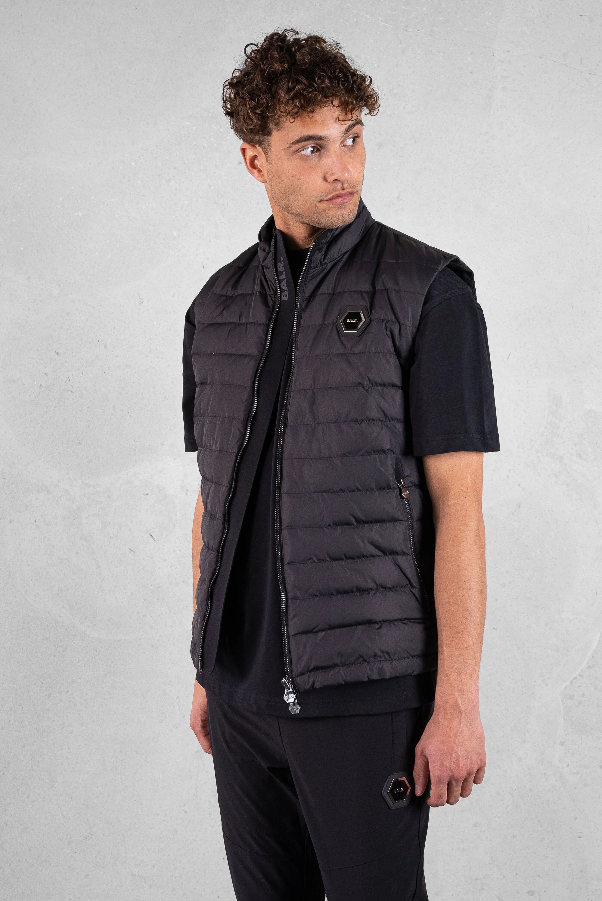 Lincoln Regular Bodywarmer Jacket Jet Black