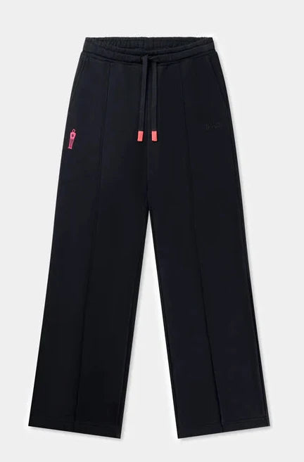 THE WALL BOX FIT PANTS JET BLACK