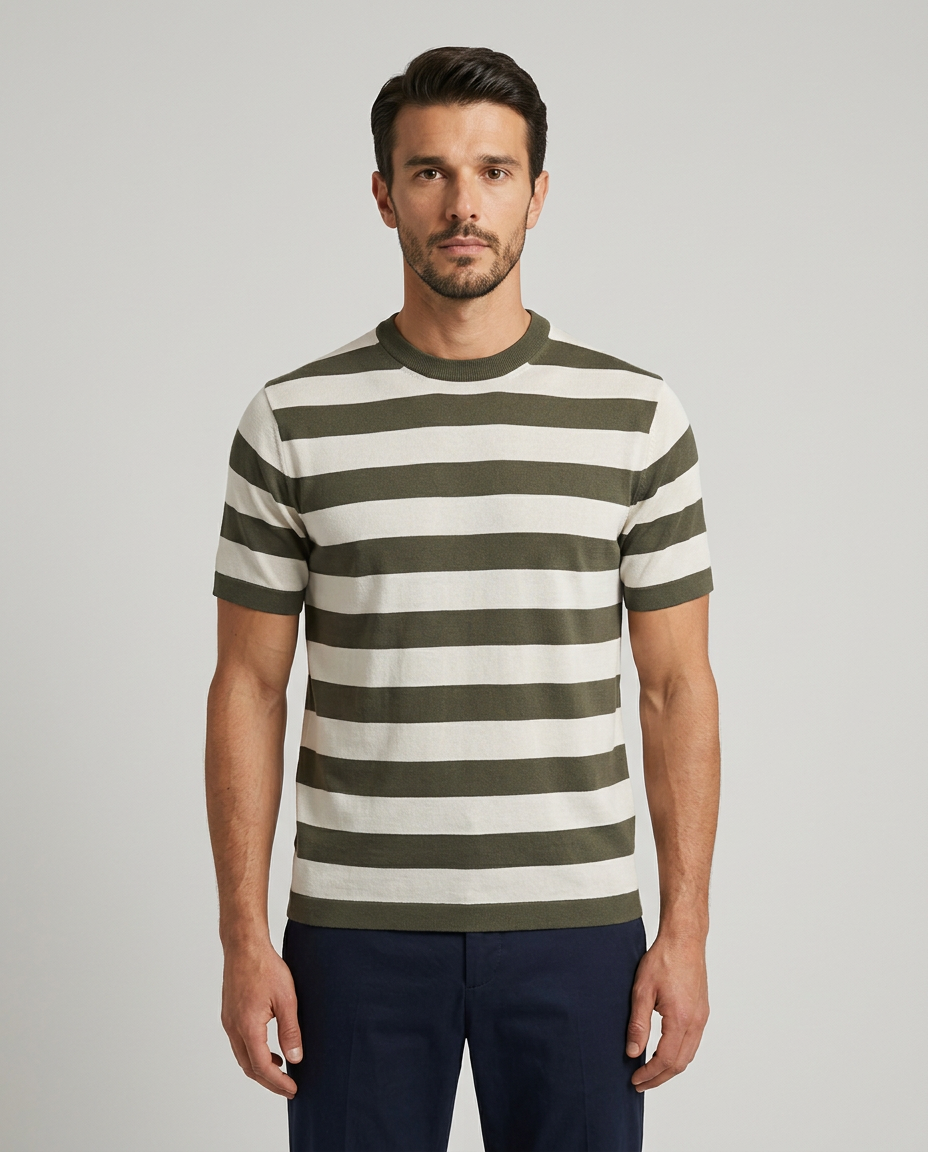 T-shirt CRUNA NIZZA 1752  695 maison prado de luxe
