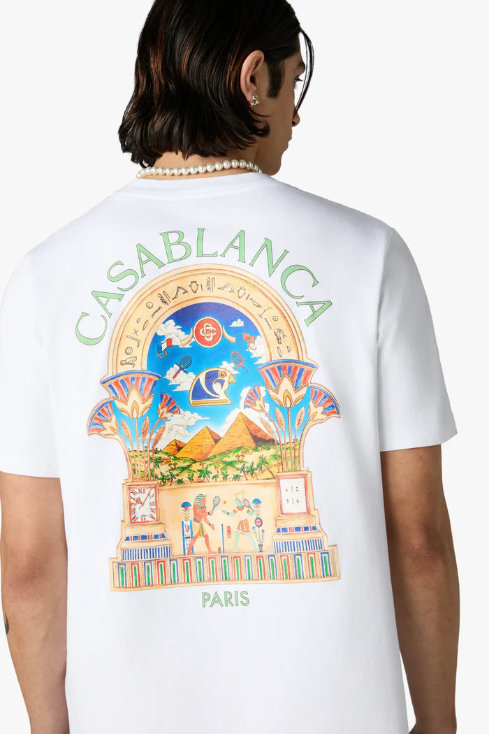 T‑shirt CASABLANCA  à manches courtes  Egyptian L’Arche