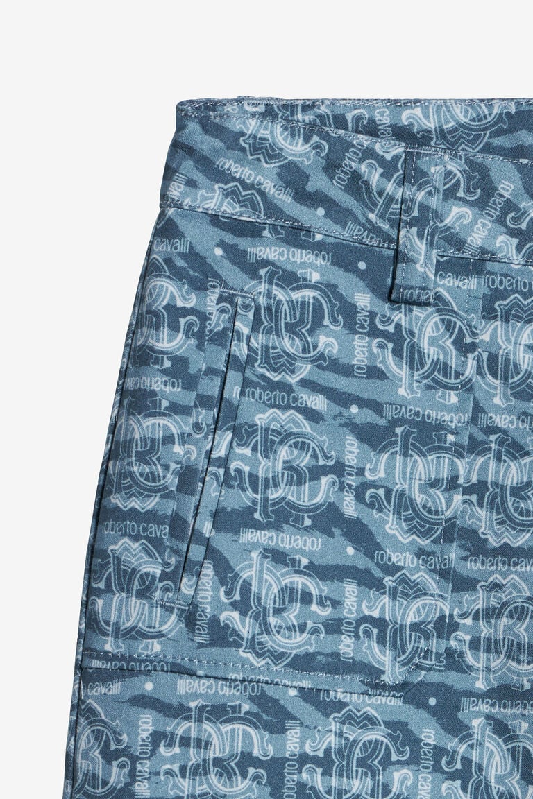 Pantalon Avec Imprimé Logo Sur Toute La Surface