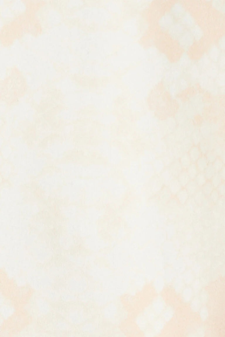 Pantalon À Imprimé Python Monochrome