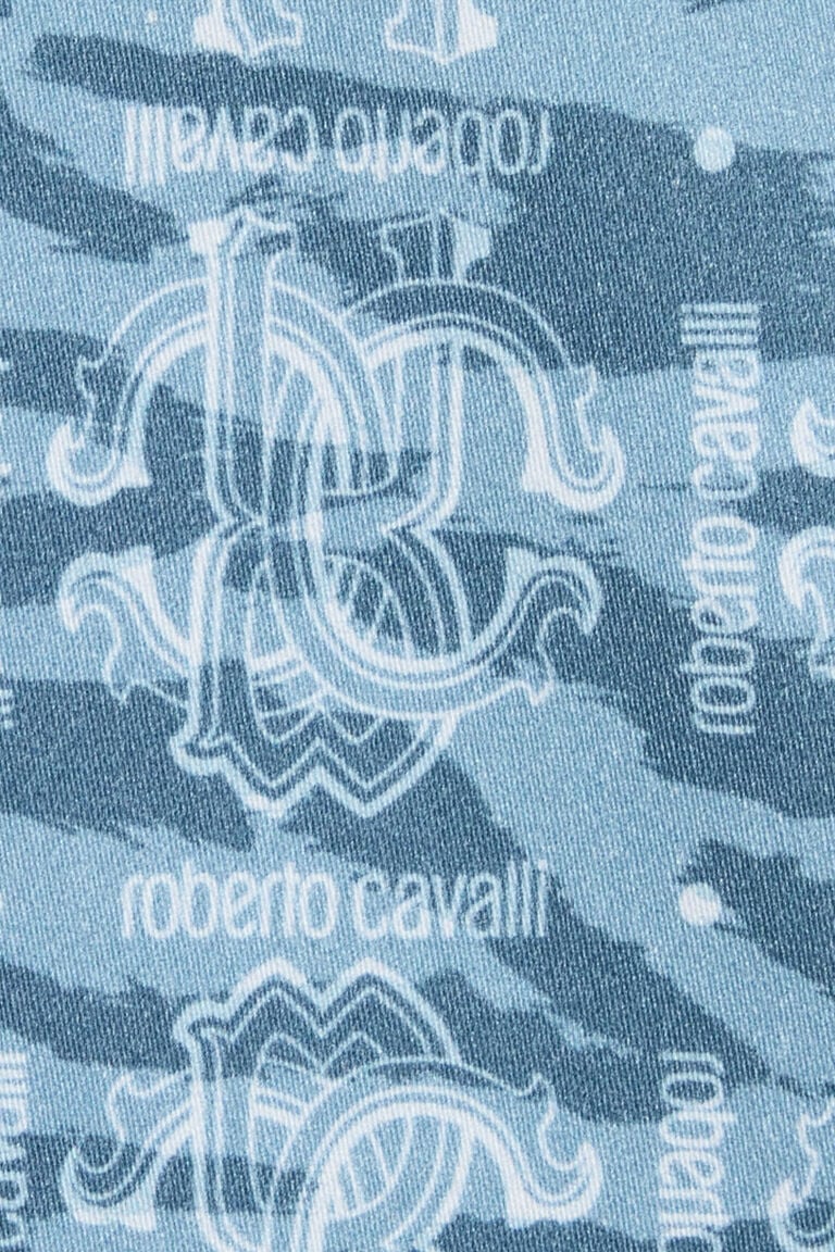 Chemise À Imprimé Tiger Skin Et Écusson