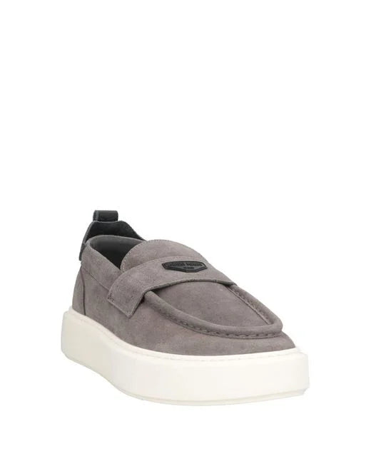MOCASSIN METAL « ROWAN » EN DAIM