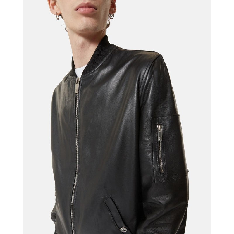 Veste En Cuir Richmond Pannes