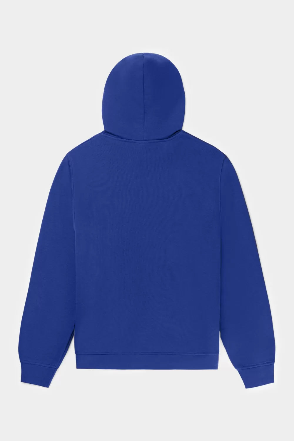 Sweat à capuche droit avec petit logo