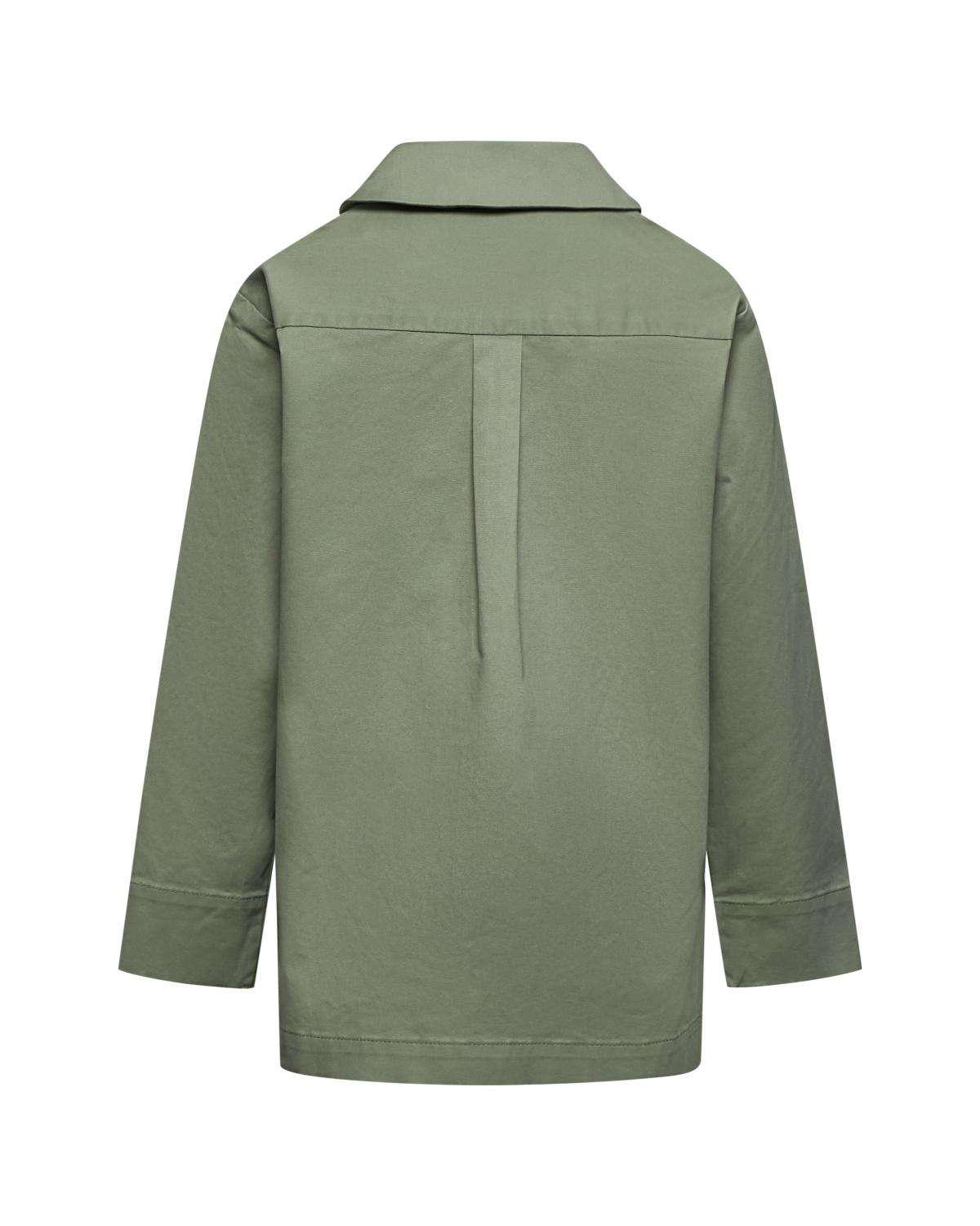 Chemise noire pour garçon avec logo