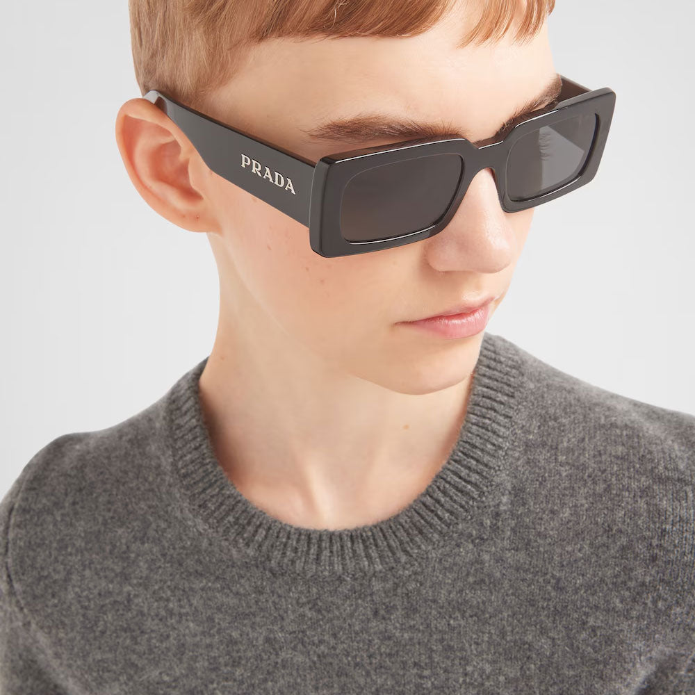 Lunettes de soleil avec logo Prada