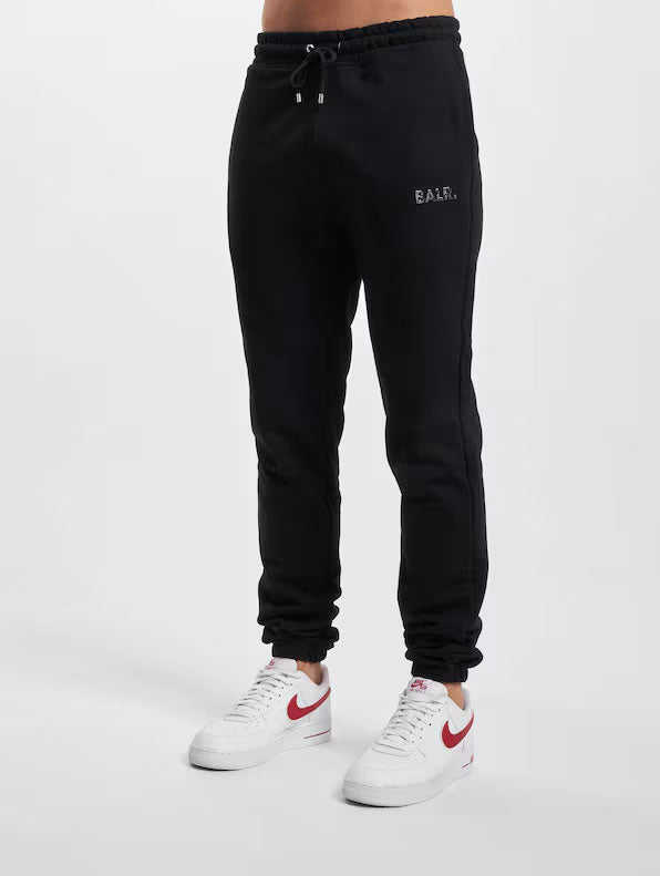 Regular Metal Brand Jogger Jet Black